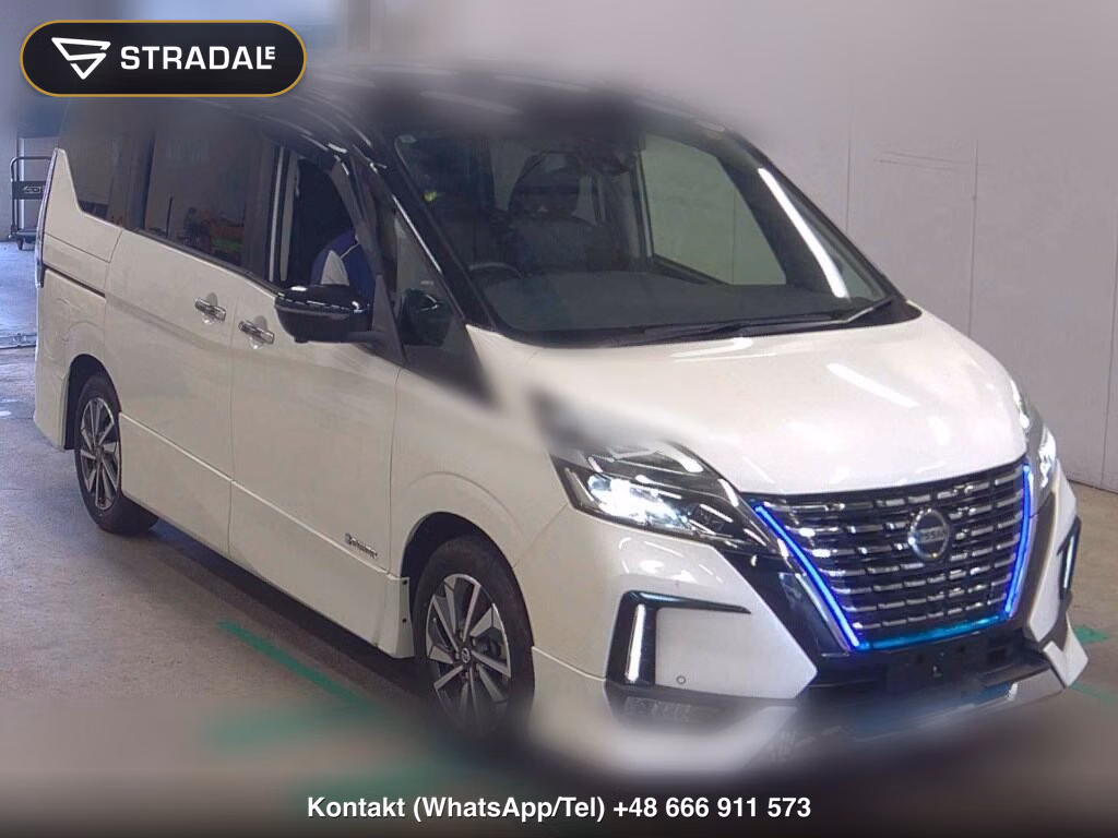 NISSAN SERENA 5D E-POWER HIGHWAY STAR V 2021, aukcja z Japonii, zdjęcie 1