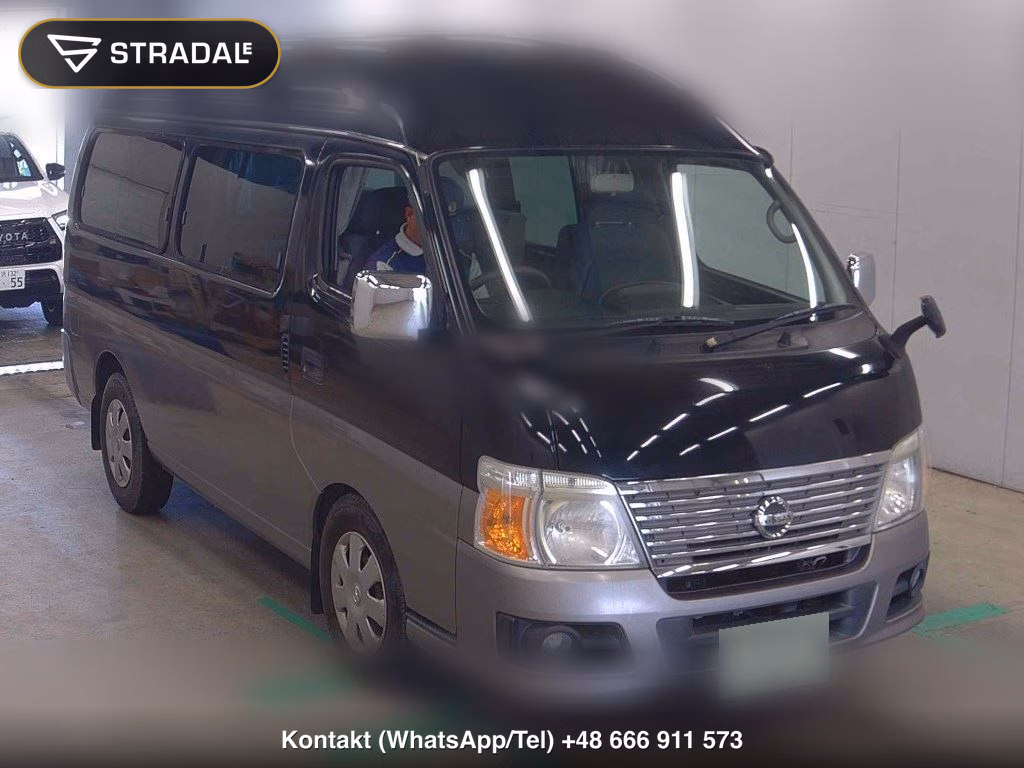 NISSAN CARAVAN 4D CAMPING 2008, aukcja z Japonii, zdjęcie 1