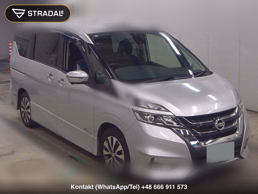 NISSAN SERENA 5D HIGHWAY STAR 2017, aukcja z Japonii, zdjęcie 1