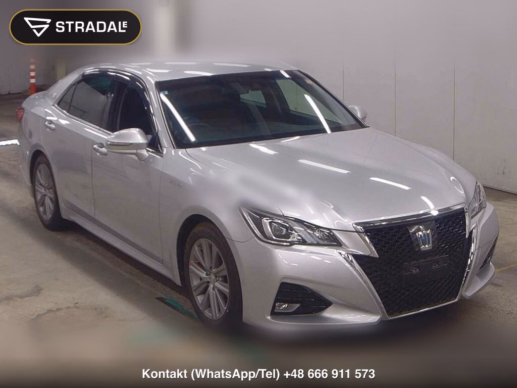 TOYOTA CROWN HYBRID ATHLETE S 2017, aukcja z Japonii, zdjęcie 1