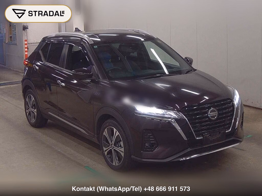 NISSAN KICKS 5D X 2022, aukcja z Japonii, zdjęcie 1