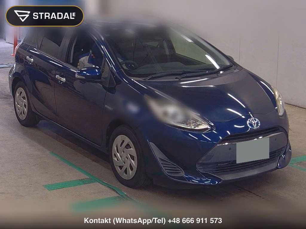 TOYOTA AQUA S STYLE BLACK 2018, aukcja z Japonii, zdjęcie 1