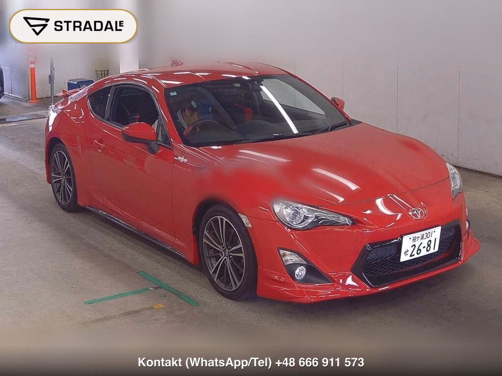 TOYOTA 86 GT 2013, aukcja z Japonii, zdjęcie 1