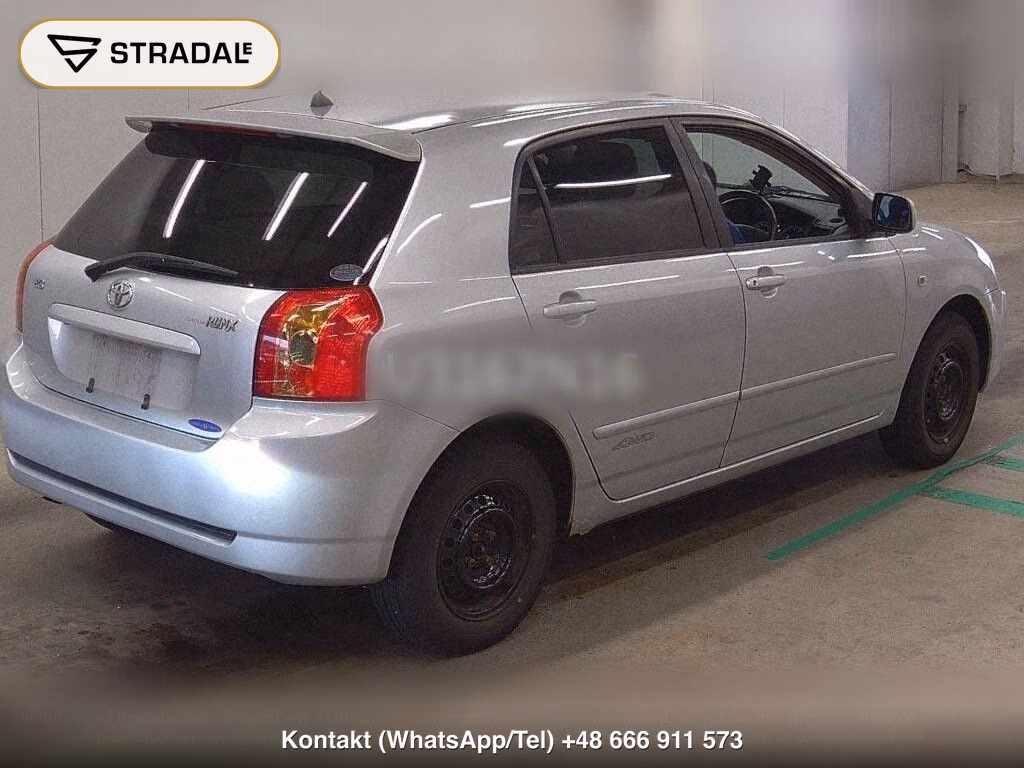 TOYOTA COROLLA RUNX 4WD X G EDITION, miniaturka 6