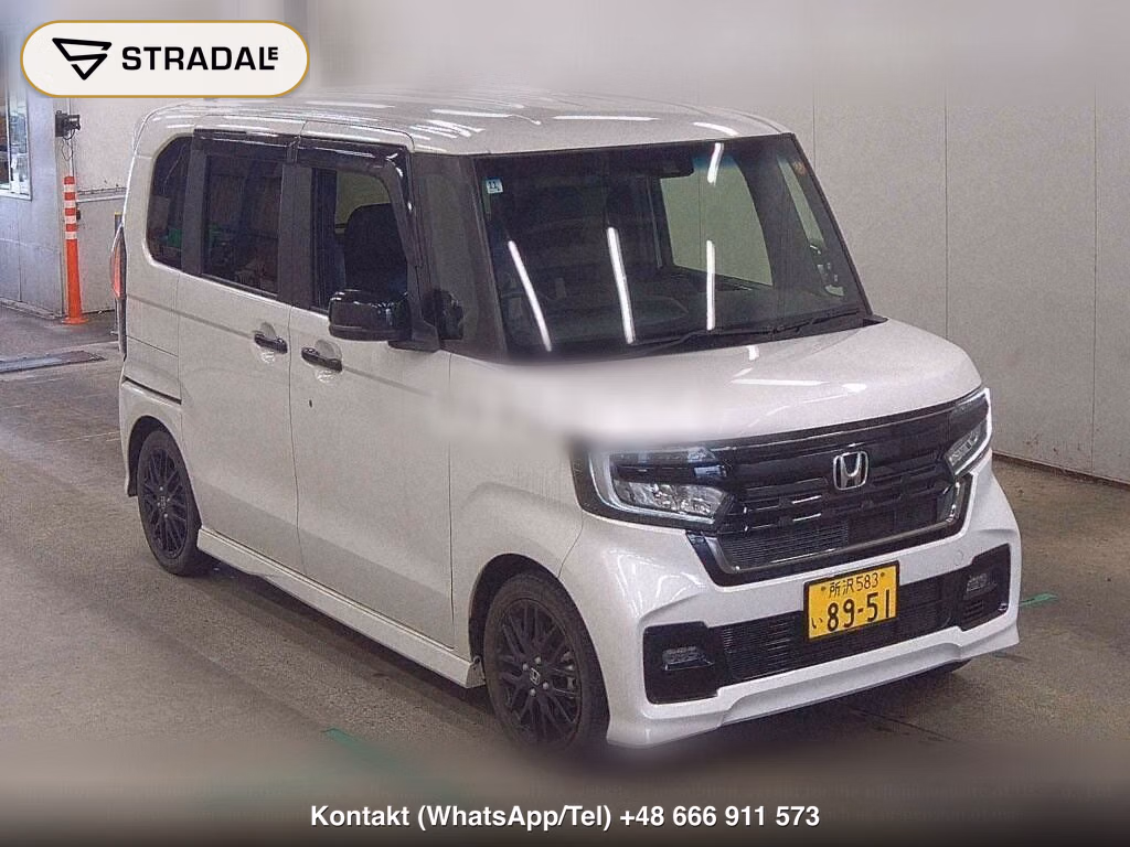 HONDA N-BOX CUSTOM L･TURBO STYLE PLUS BLACK, miniaturka 2