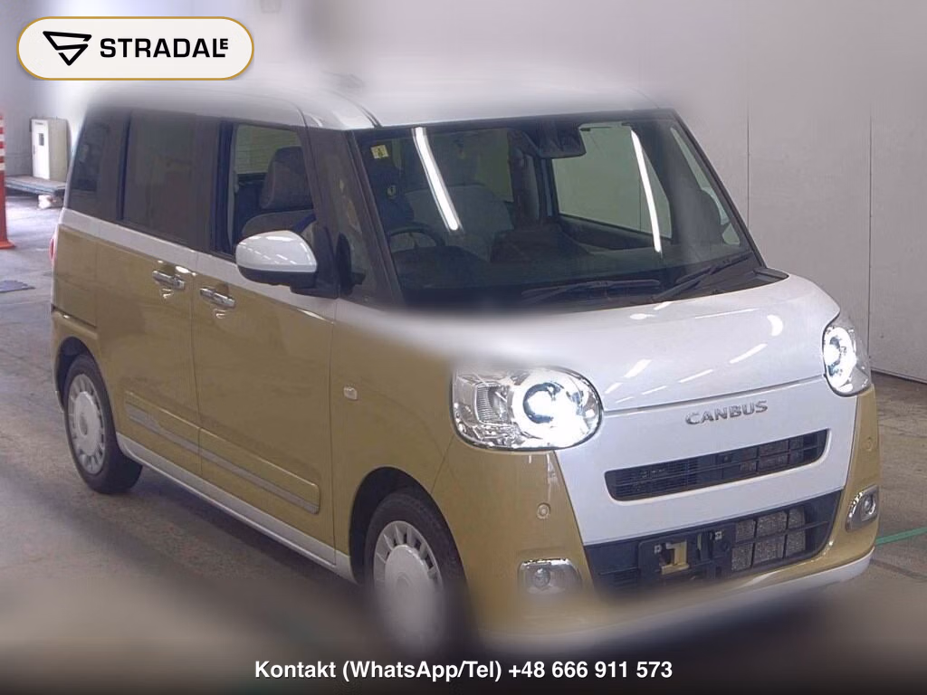 DAIHATSU MOVE CANBUS STRIPES G 2023, aukcja z Japonii, zdjęcie 1