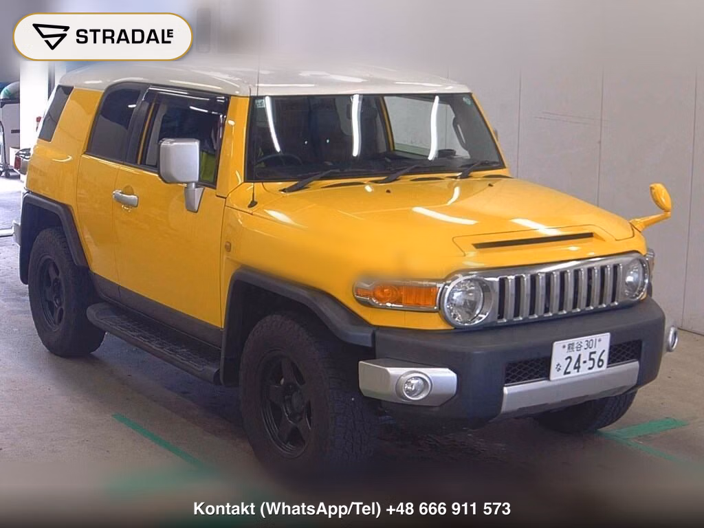 TOYOTA FJ CRUISER 4WD COLOR PACKAGE 2015, aukcja z Japonii, zdjęcie 1