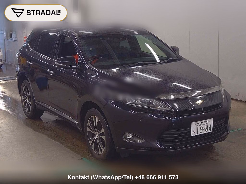 TOYOTA HARRIER PREMIUM ADVANCED PACKAGE STYLE MAUVE 2015, aukcja z Japonii, zdjęcie 1