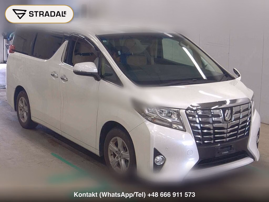 TOYOTA ALPHARD 2.5X 2017, aukcja z Japonii, zdjęcie 1