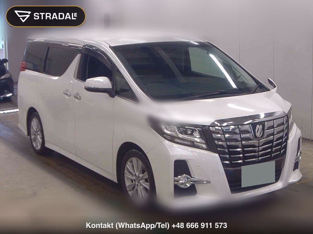TOYOTA ALPHARD 2.5S A PACKAGE 2017, aukcja z Japonii, zdjęcie 1