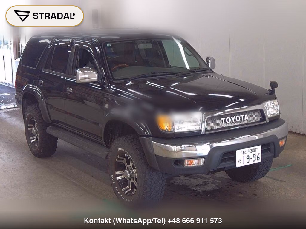 TOYOTA HILUX SURF 5D 4WD SSR-V BLACK NAVIGATOR 2001, aukcja z Japonii, zdjęcie 1
