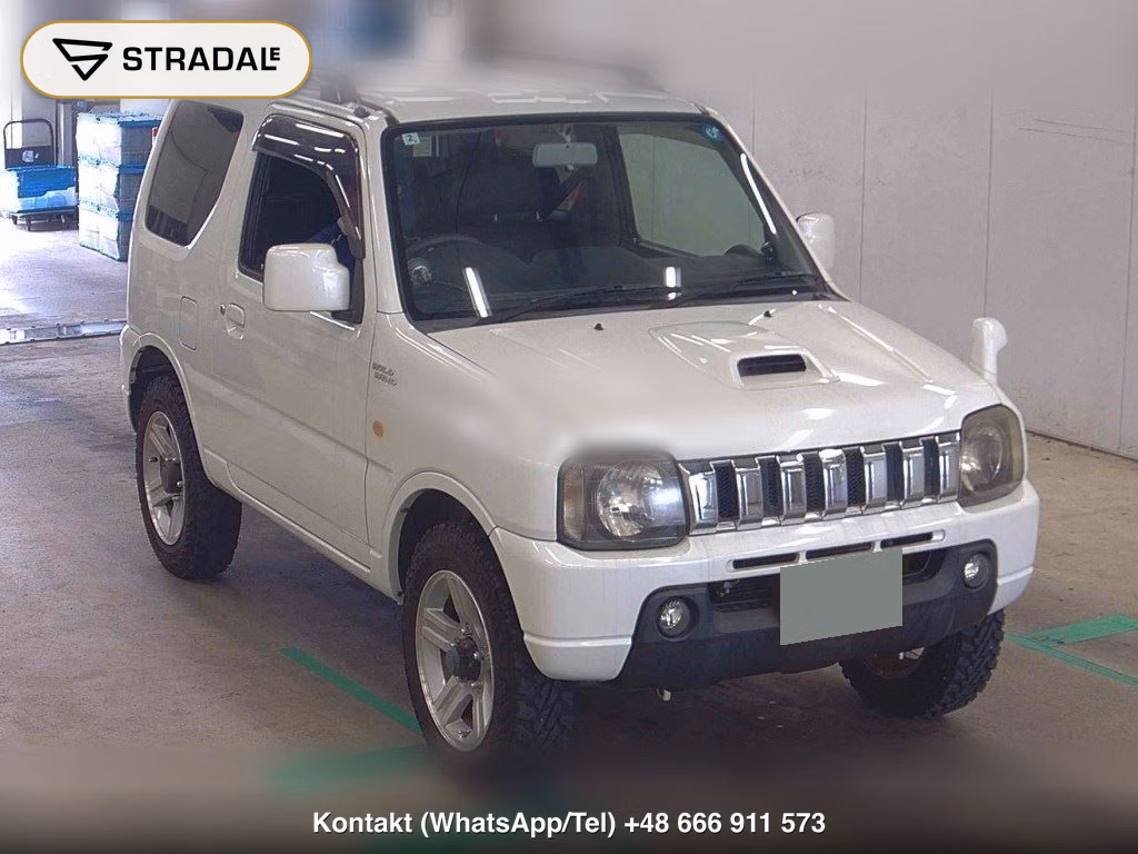 SUZUKI JIMNY 3D 4WD WILD WIND 2008, aukcja z Japonii, zdjęcie 1