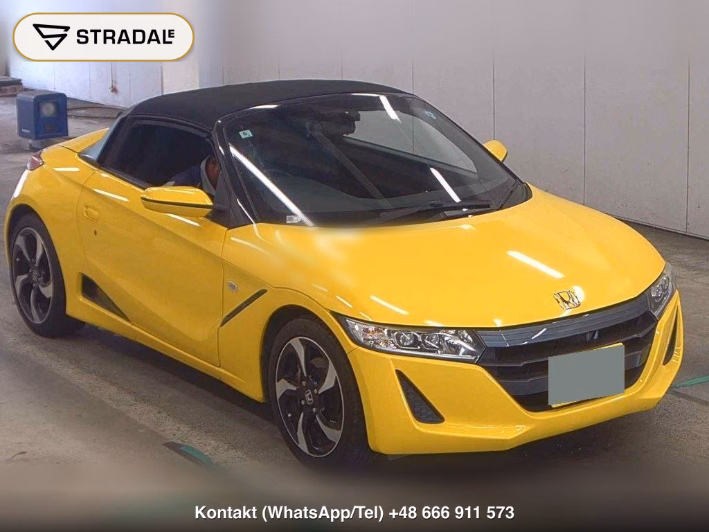 HONDA S660 α 2016, aukcja z Japonii, zdjęcie 1