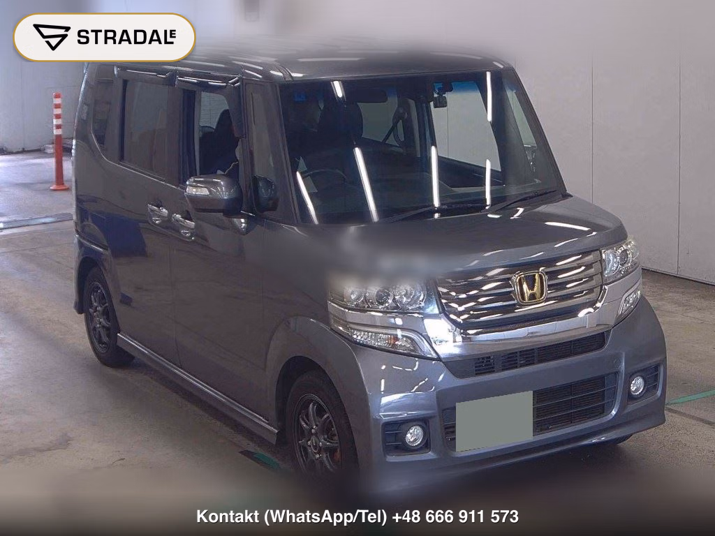 HONDA N-BOX CUSTOM TURBO SS PACKAGE 2014, aukcja z Japonii, zdjęcie 1