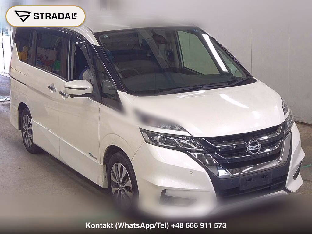 NISSAN SERENA 5D HIGHWAY STAR V SELECTION 2018, aukcja z Japonii, zdjęcie 1