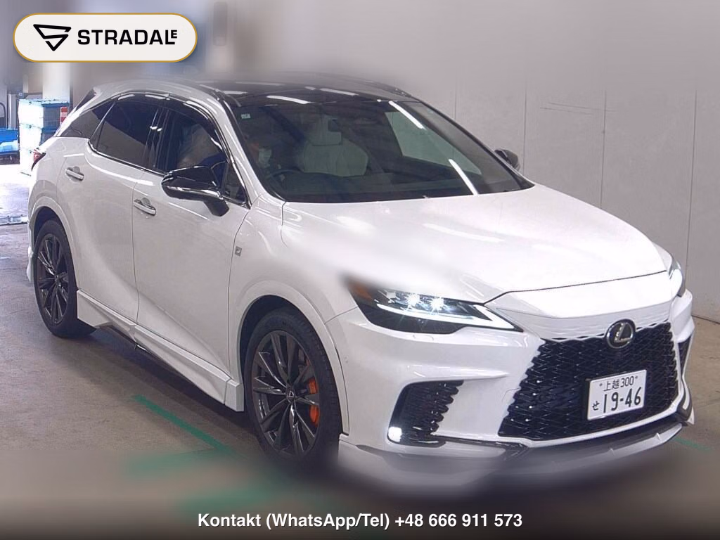 LEXUS RX 4WD F SPORT 2025, aukcja z Japonii, zdjęcie 1