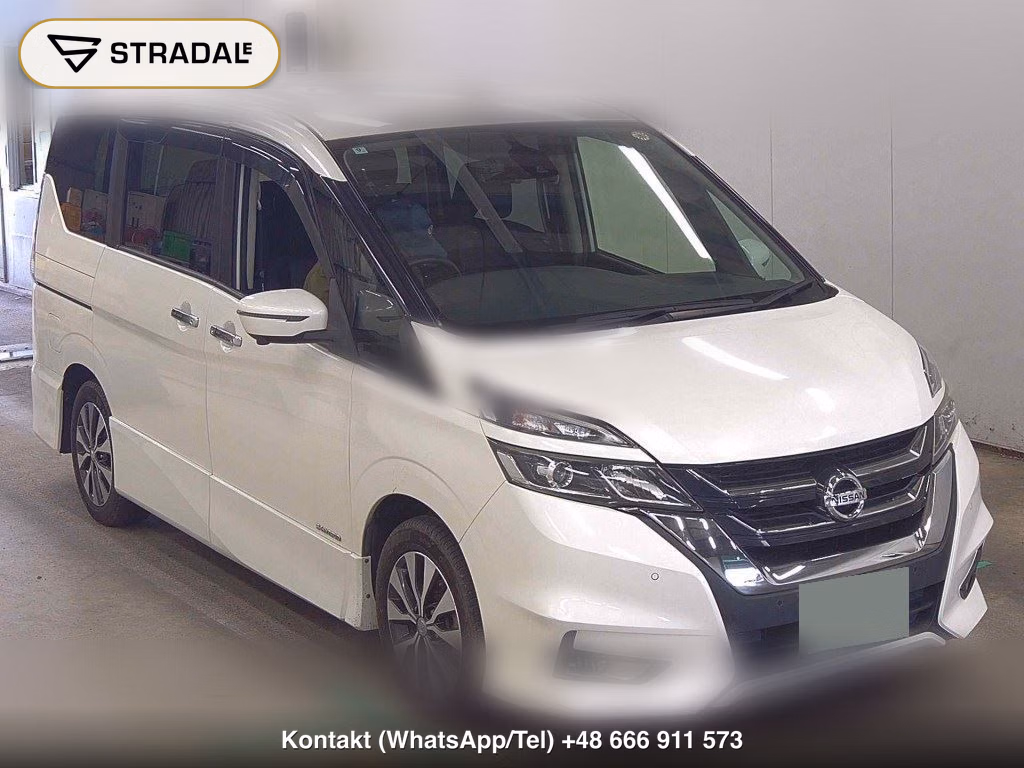 NISSAN SERENA 5D HIGHWAY STAR V SELECTION Ⅱ 2018, aukcja z Japonii, zdjęcie 1