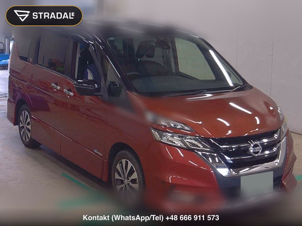 NISSAN SERENA 5D HIGHWAY STAR 2017, aukcja z Japonii, zdjęcie 1