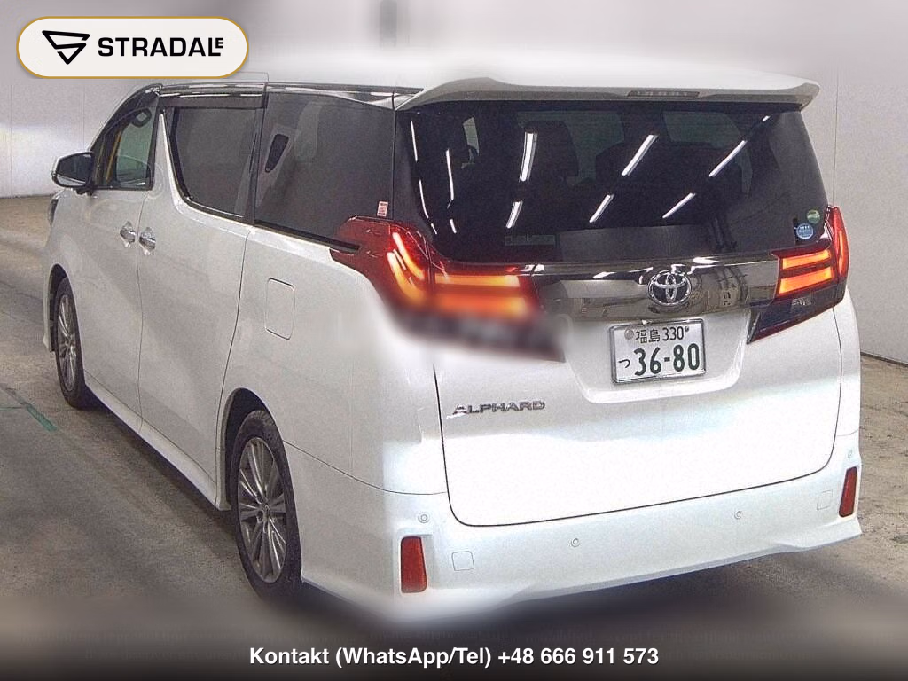 TOYOTA ALPHARD 2.5S A PACKAGE TYPE BLACK, miniaturka 3