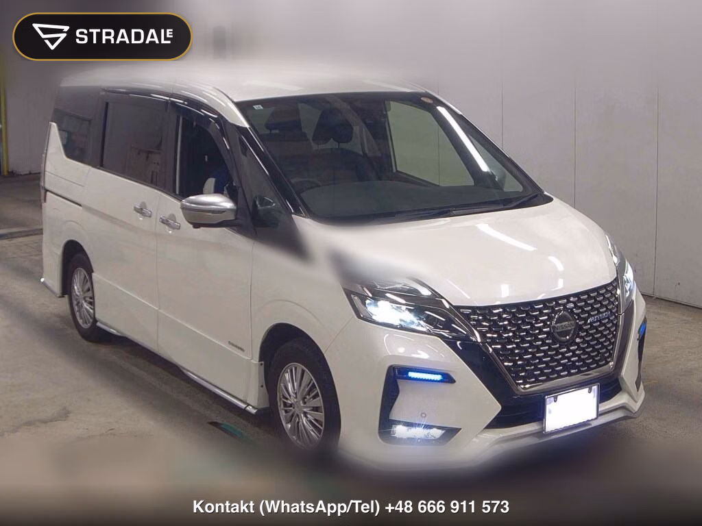 NISSAN SERENA 5D 4WD AUTECH SAFETY PACKAGE 2021, aukcja z Japonii, zdjęcie 1