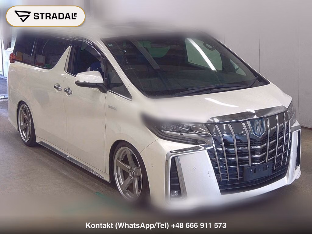 TOYOTA ALPHARD HYBRID 4WD EXECUTIVE LOUNGE S 2020, aukcja z Japonii, zdjęcie 1