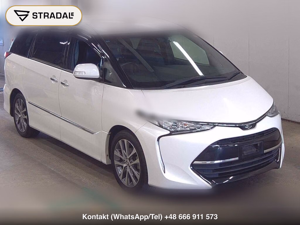 TOYOTA ESTIMA 5D AERAS PREMIUM 2017, aukcja z Japonii, zdjęcie 1