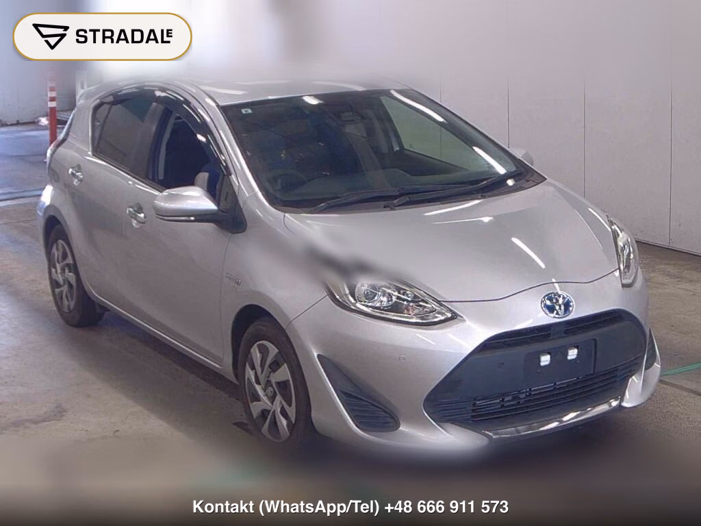TOYOTA AQUA S STYLE BLACK 2019, aukcja z Japonii, zdjęcie 1