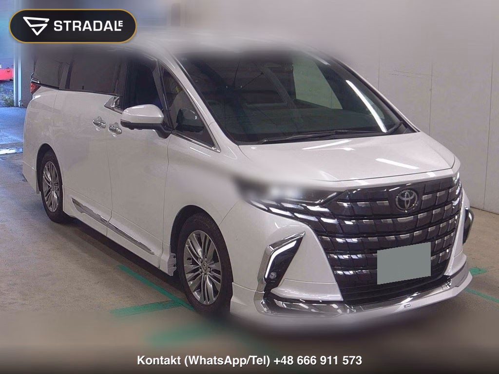 TOYOTA ALPHARD Z 2025, aukcja z Japonii, zdjęcie 1