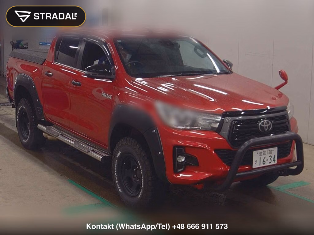 TOYOTA HILUX 4D 4WD Z BLACK RALLY EDITION 2019, aukcja z Japonii, zdjęcie 1