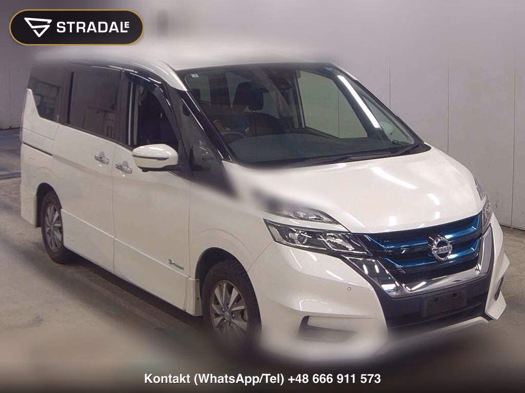 NISSAN SERENA 5D E-POWER HIGHWAY STAR V 2019, aukcja z Japonii, zdjęcie 1