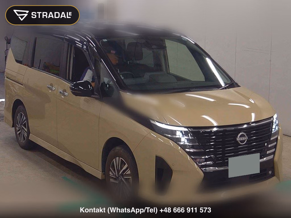 NISSAN SERENA 5D 4WD HIGHWAY STAR V 2024, aukcja z Japonii, zdjęcie 1