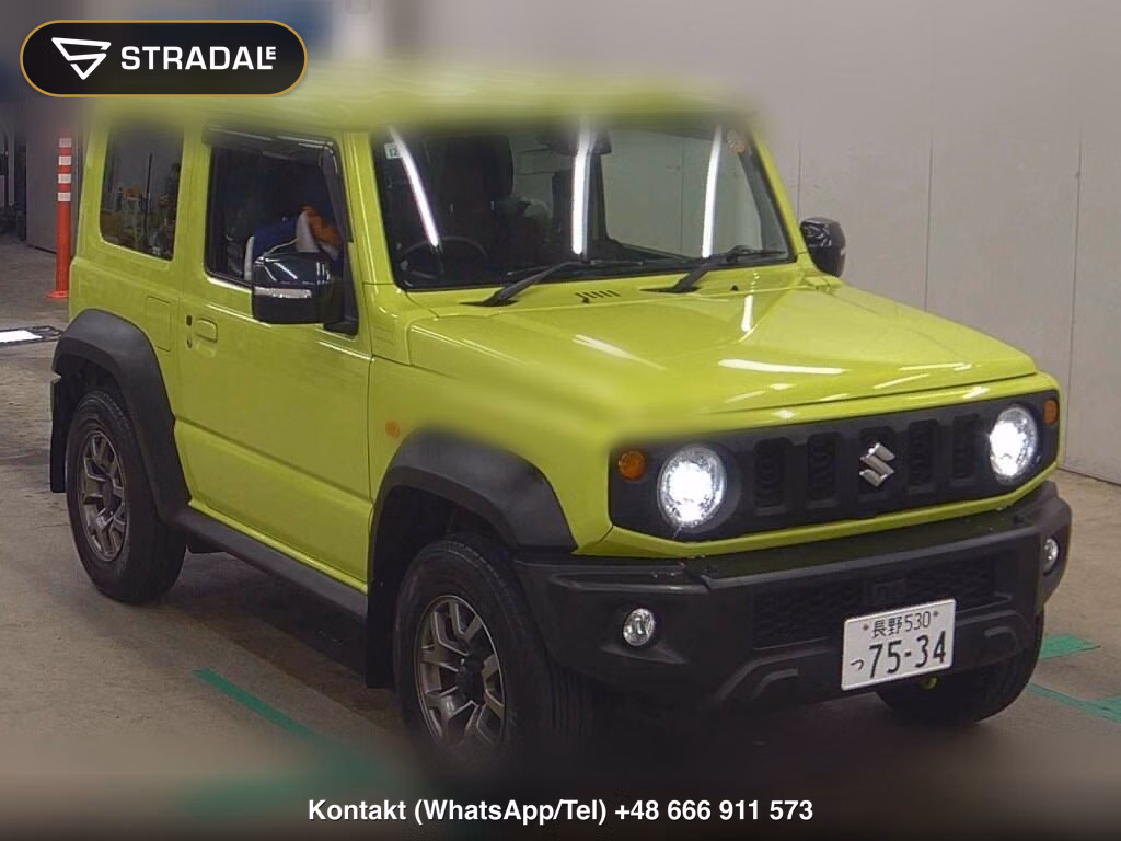 SUZUKI JIMNY SIERRA 4WD JC 2021, aukcja z Japonii, zdjęcie 1