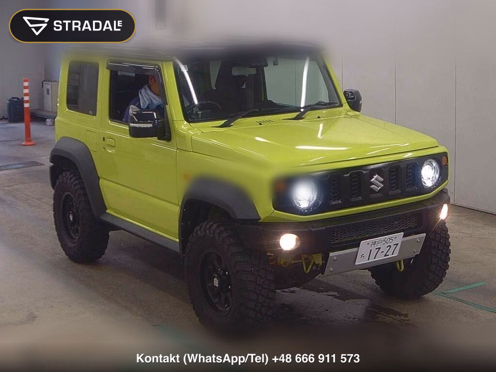 SUZUKI JIMNY SIERRA 4WD JC 2019, aukcja z Japonii, zdjęcie 1