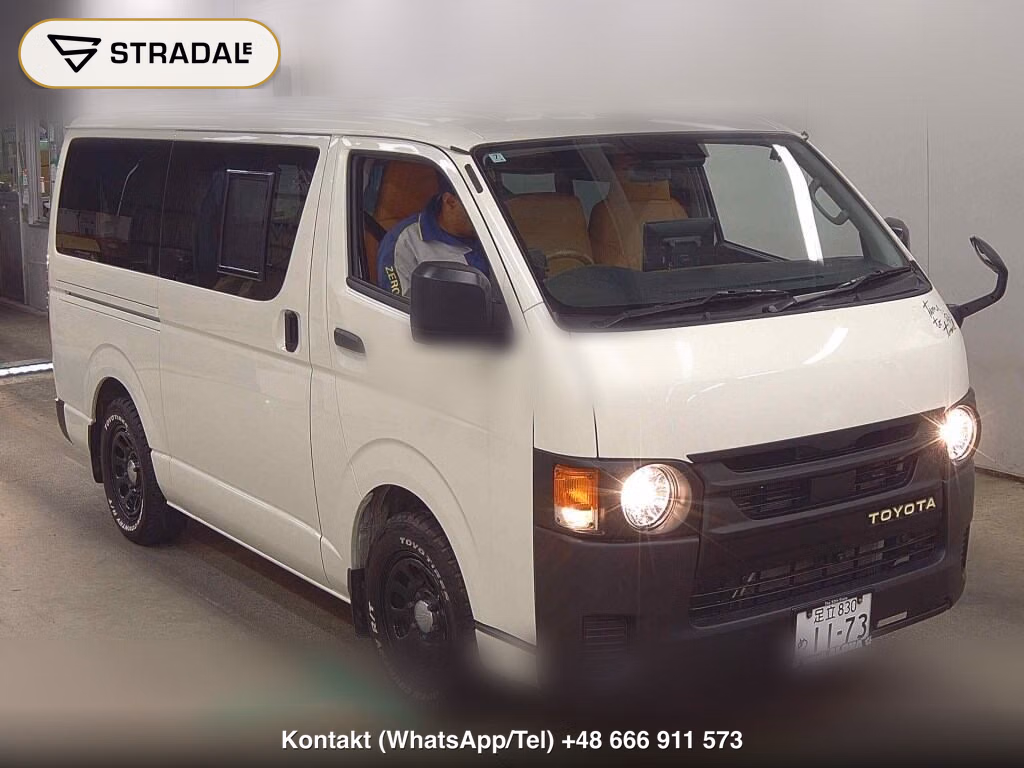 TOYOTA HIACE VAN 5D CAMPING 2025, aukcja z Japonii, zdjęcie 1