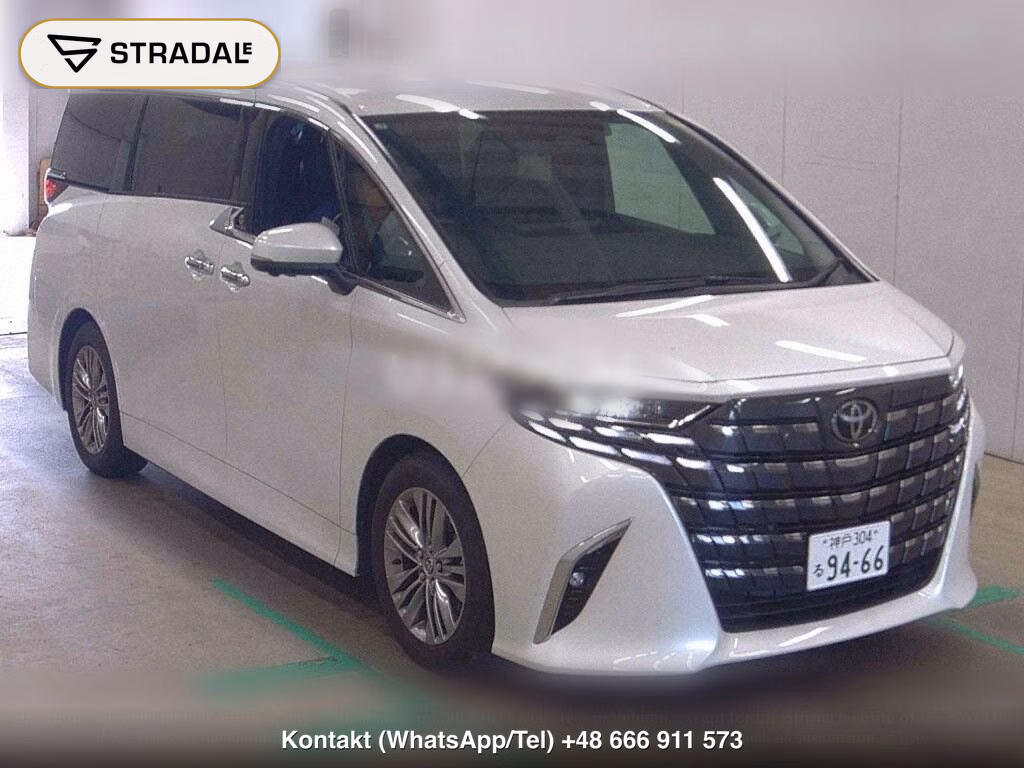TOYOTA ALPHARD Z 2025, aukcja z Japonii, zdjęcie 1