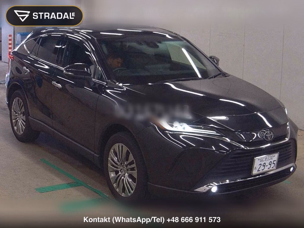 TOYOTA HARRIER Z LEATHER PACKAGE 2022, aukcja z Japonii, zdjęcie 1