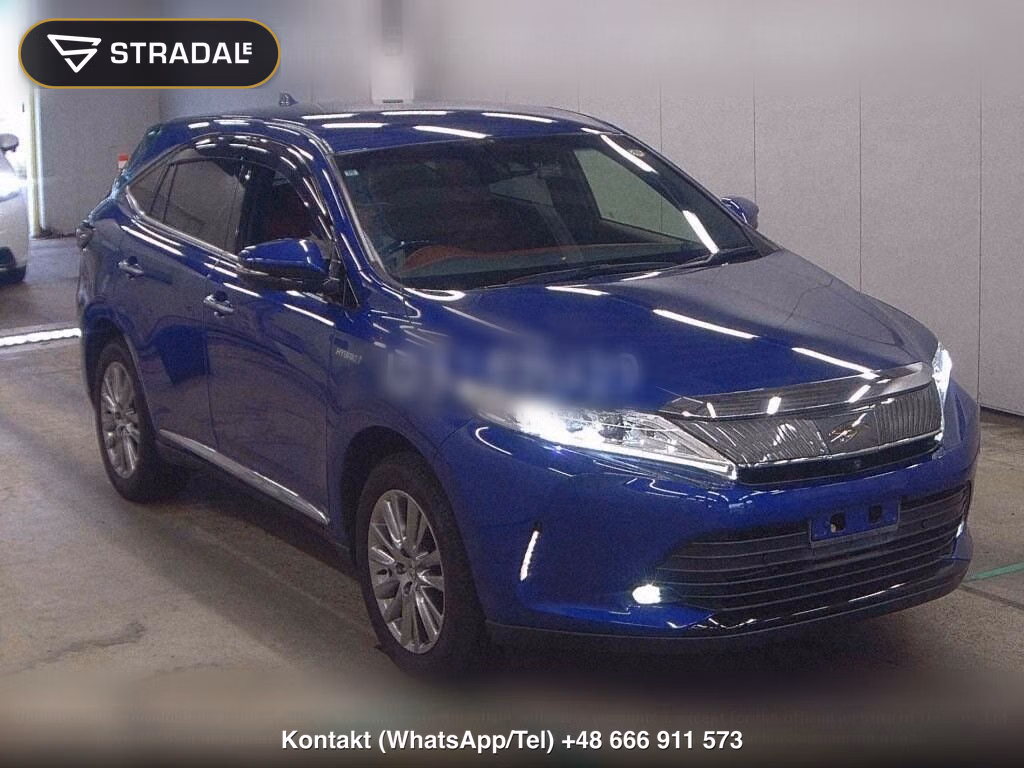 TOYOTA HARRIER HYBRID 4WD PROGRESS 2019, aukcja z Japonii, zdjęcie 1