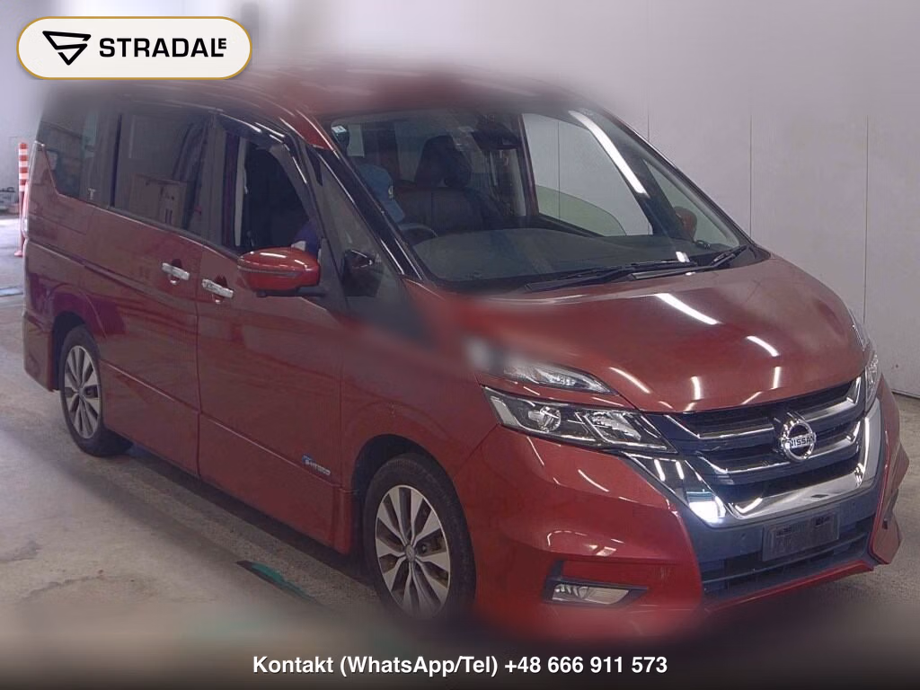 NISSAN SERENA 5D HIGHWAY STAR G 2016, aukcja z Japonii, zdjęcie 1