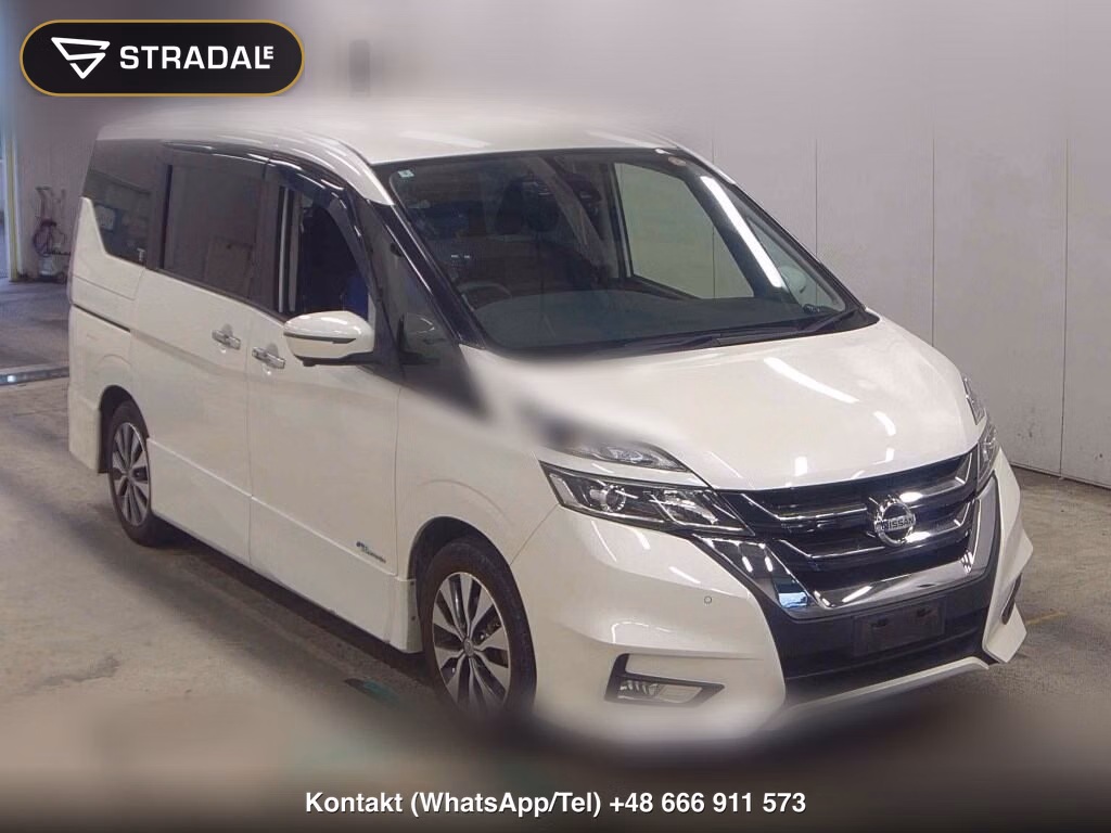 NISSAN SERENA 5D HIGHWAY STAR V SELECTION 2017, aukcja z Japonii, zdjęcie 1