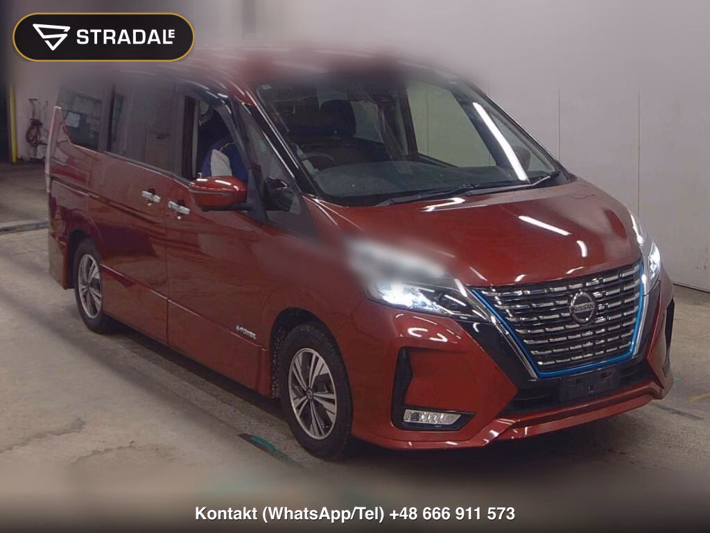 NISSAN SERENA 5D E-POWER HIGHWAY STAR V 2019, aukcja z Japonii, zdjęcie 1
