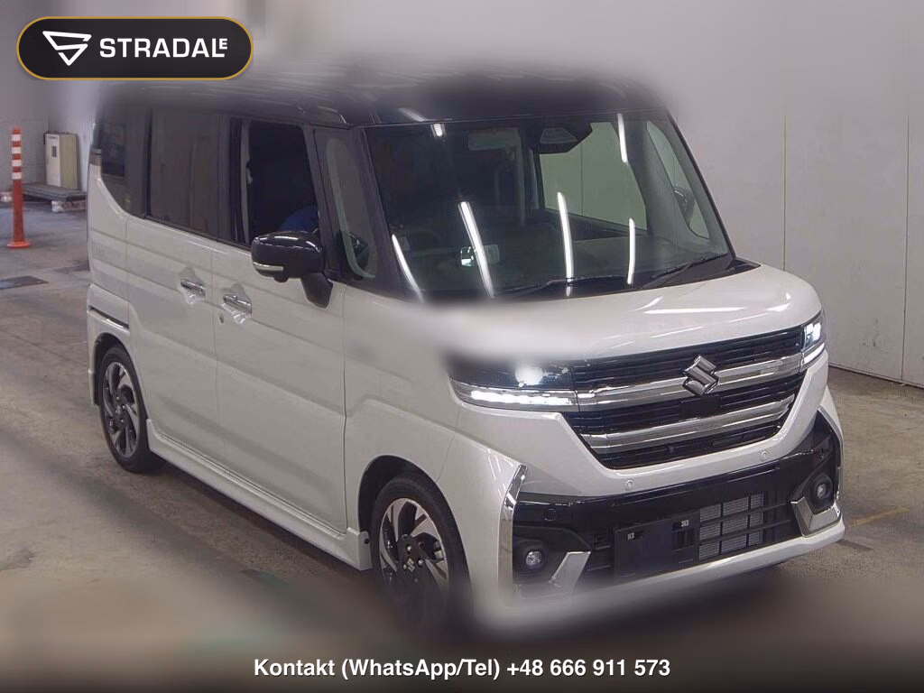 SUZUKI SPACIA CUSTOM 4WD HYBRID XS TURBO 2025, aukcja z Japonii, zdjęcie 1