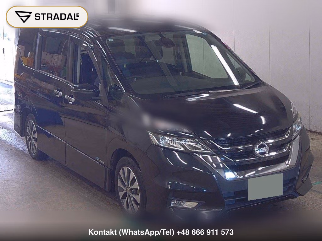NISSAN SERENA 5D HIGHWAY STAR 2017, aukcja z Japonii, zdjęcie 1