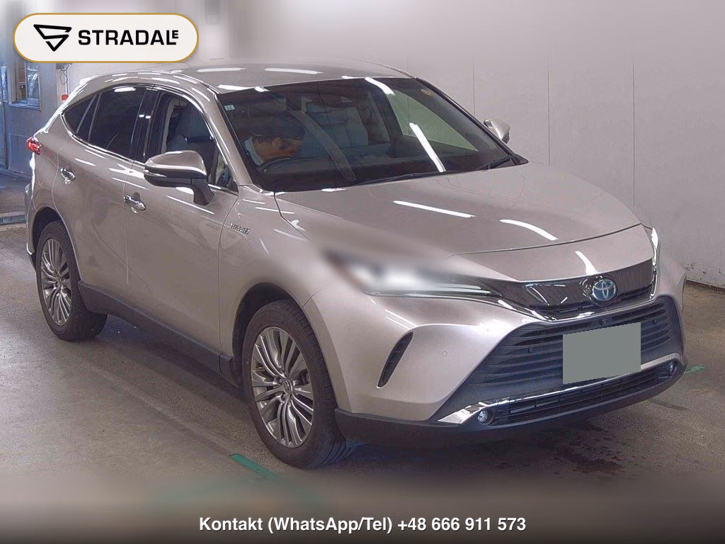 TOYOTA HARRIER HYBRID Z 2021, aukcja z Japonii, zdjęcie 1