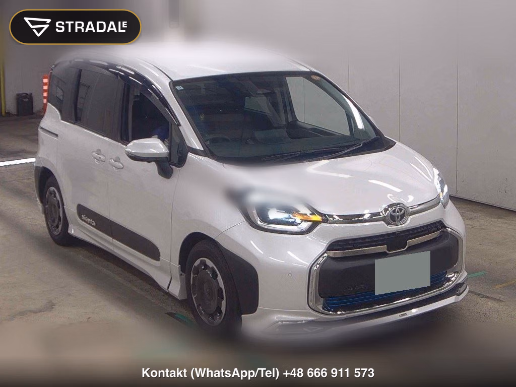 TOYOTA SIENTA HYBRID Z 2025, aukcja z Japonii, zdjęcie 1
