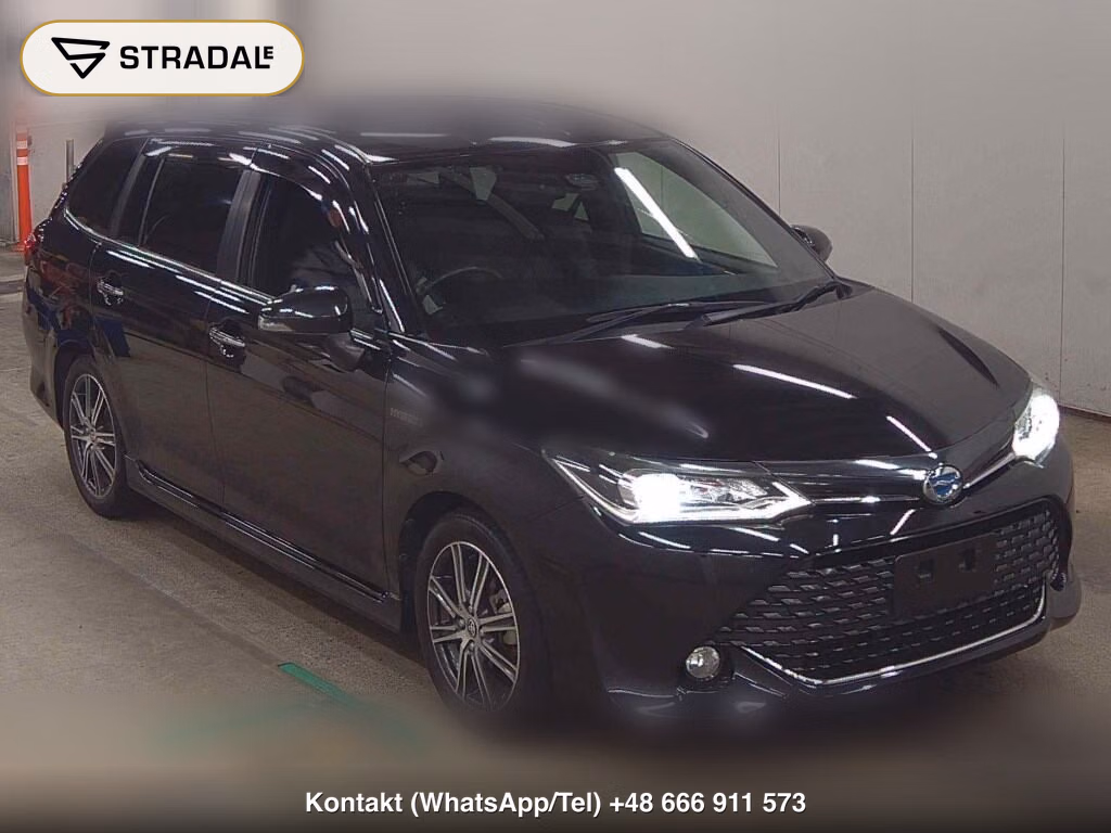 TOYOTA COROLLA FIELDER HYBRID G W×B 2017, aukcja z Japonii, zdjęcie 1