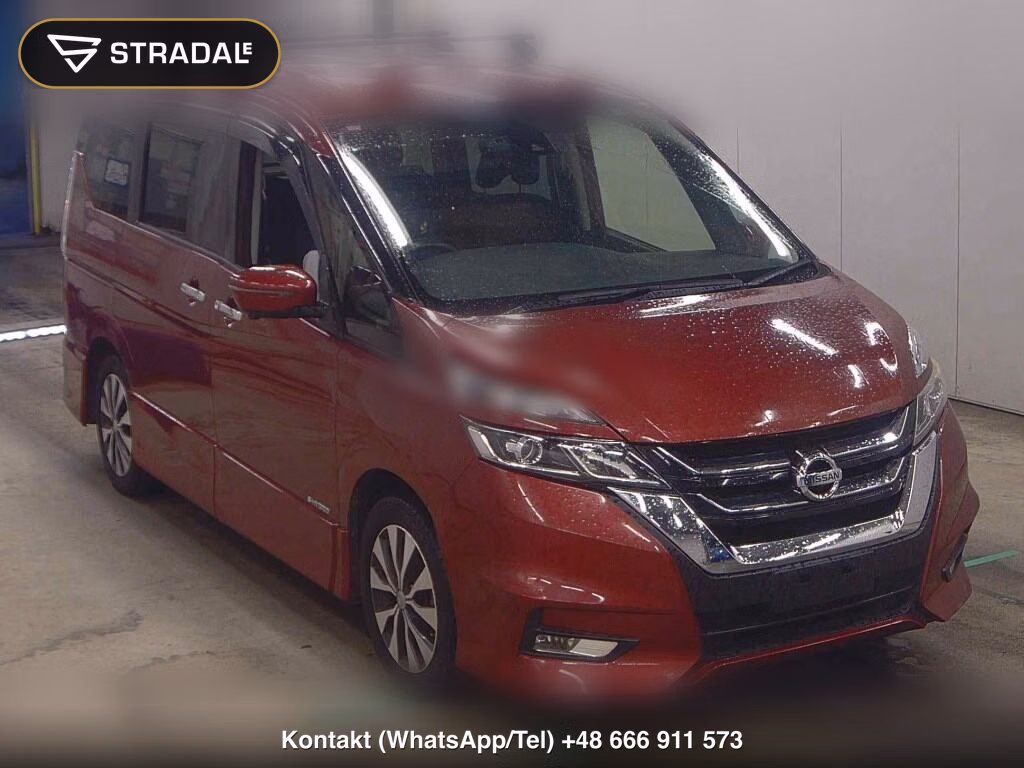 NISSAN SERENA 5D HIGHWAY STAR V SELECTION Ⅱ 2019, aukcja z Japonii, zdjęcie 1