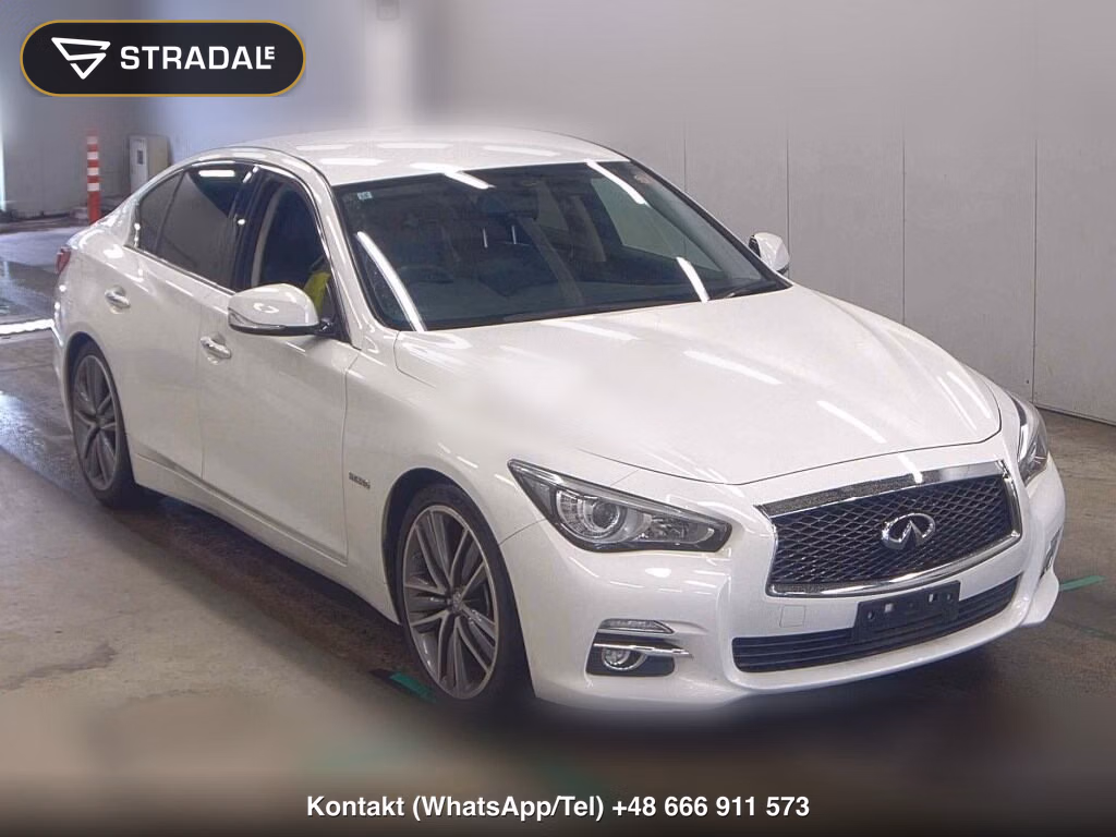 NISSAN SKYLINE 4D 350GT HYBRID 2015, aukcja z Japonii, zdjęcie 1