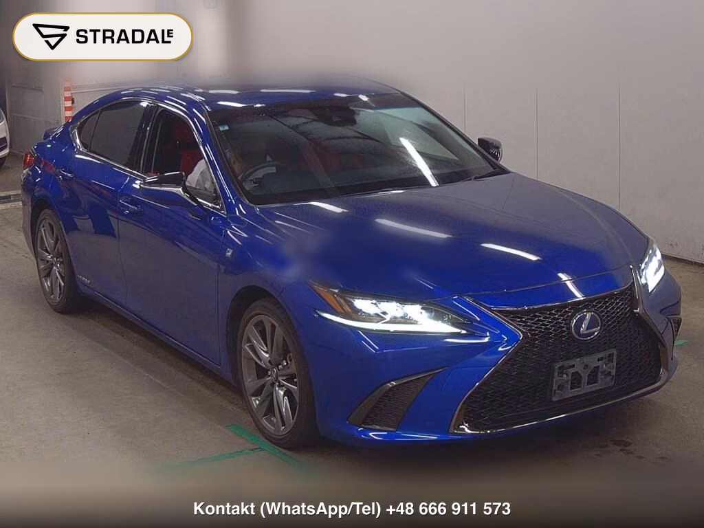 LEXUS ES ES300H F SPORT 2019, aukcja z Japonii, zdjęcie 1