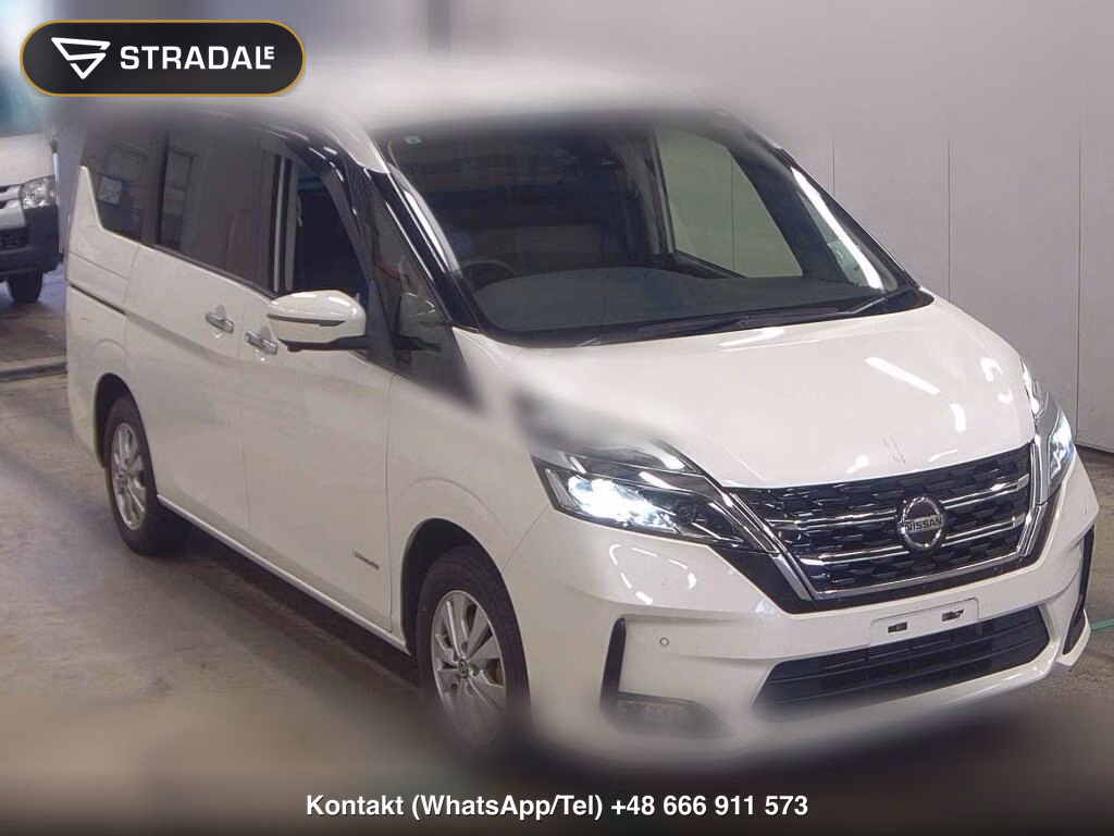 NISSAN SERENA 5D 4WD G 2021, aukcja z Japonii, zdjęcie 1