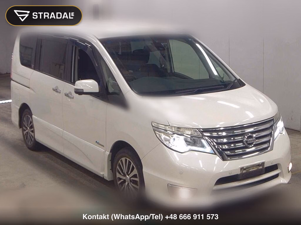NISSAN SERENA 5D HIGHWAY STAR G S-HYBRID ADVANCED SAFETY 2014, aukcja z Japonii, zdjęcie 1